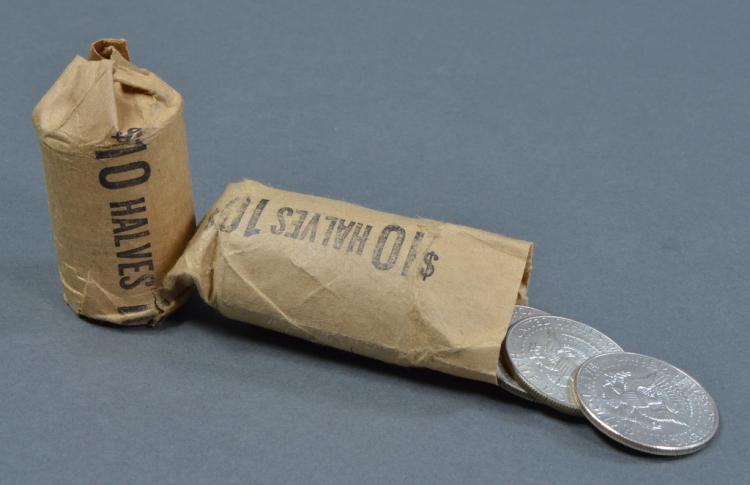 Two Rolls of 40% Silver Ken... image