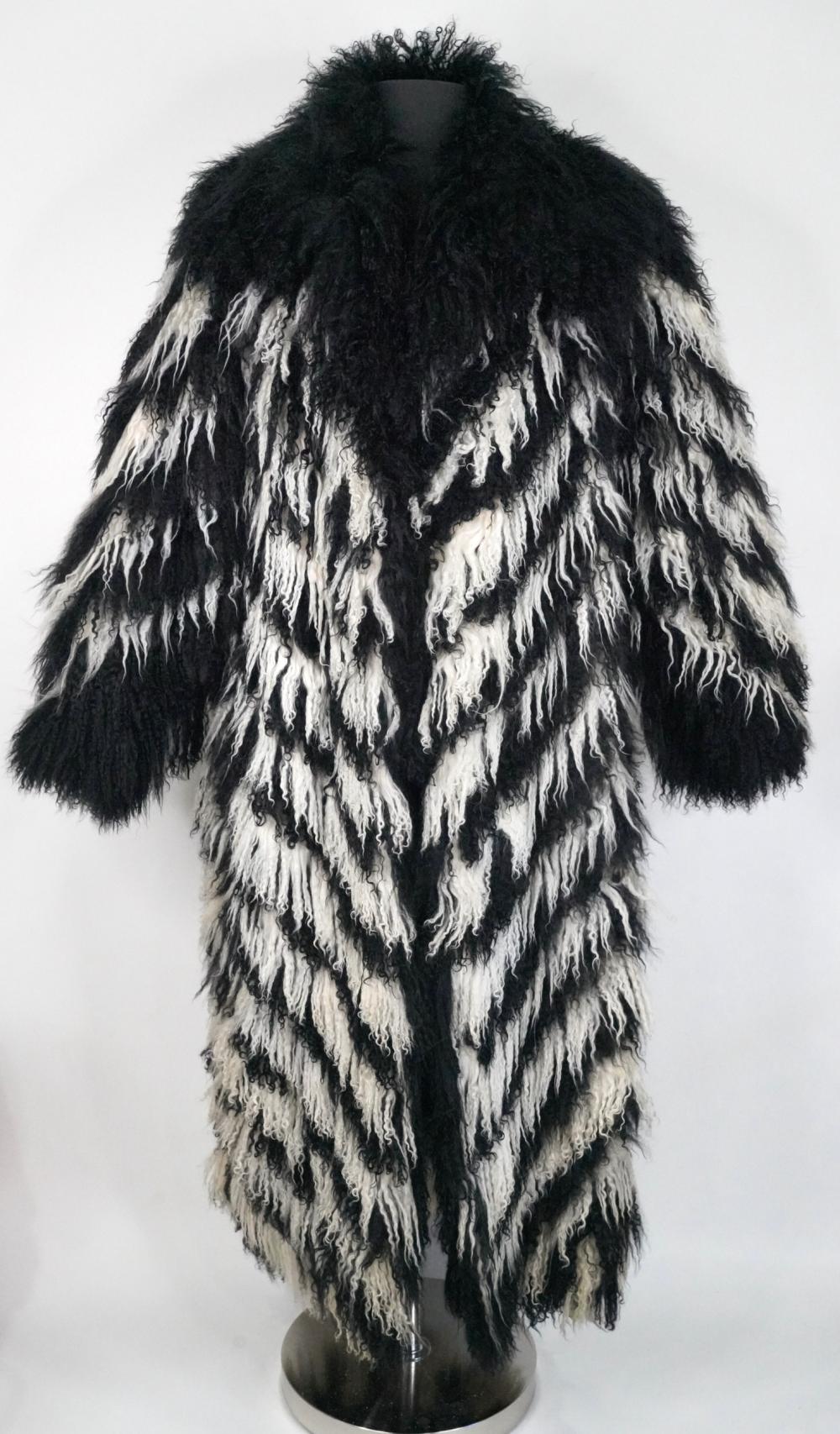 Worn Persian Lamb Coat 