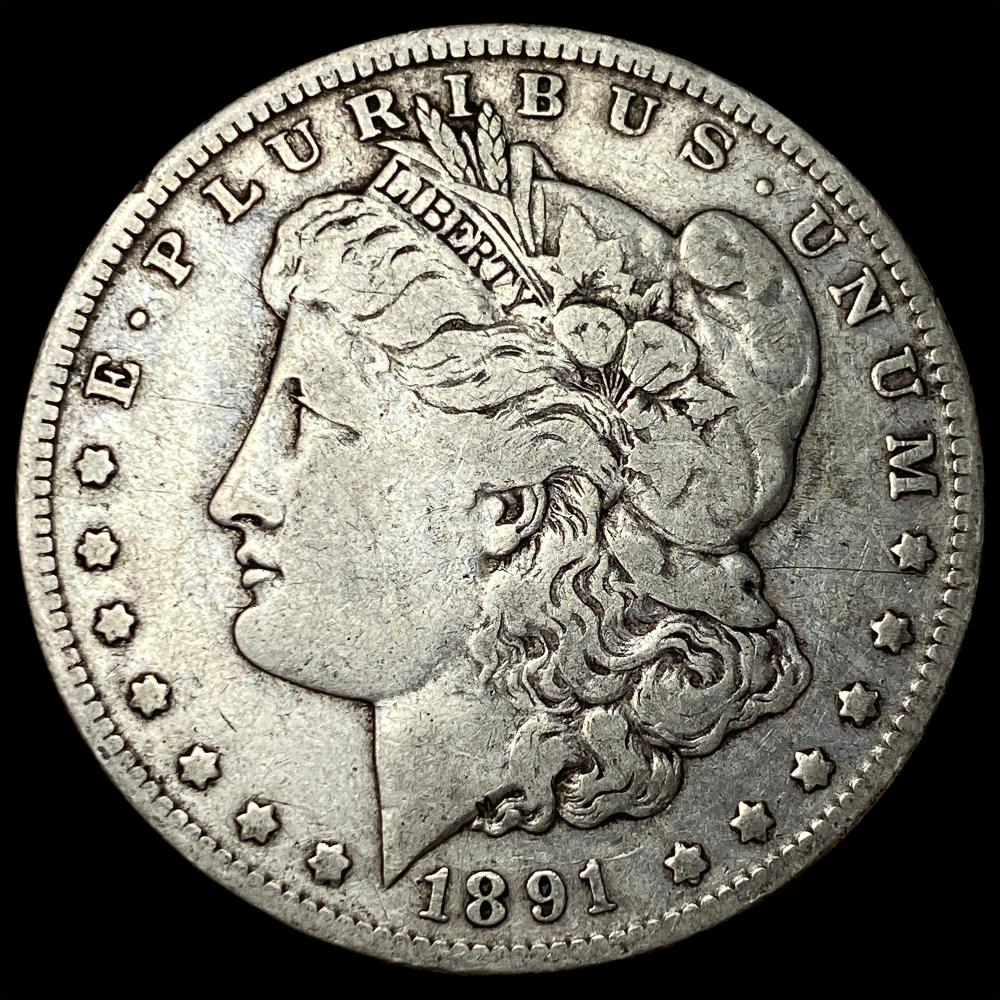 1891-O Silver Morgan Dollar CLOSELY UNCIRCULATED