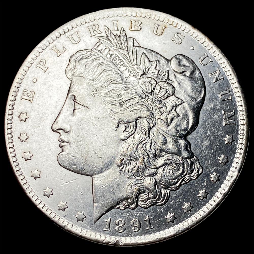 1891-CC Silver Morgan Dollar UNCIRCULATED