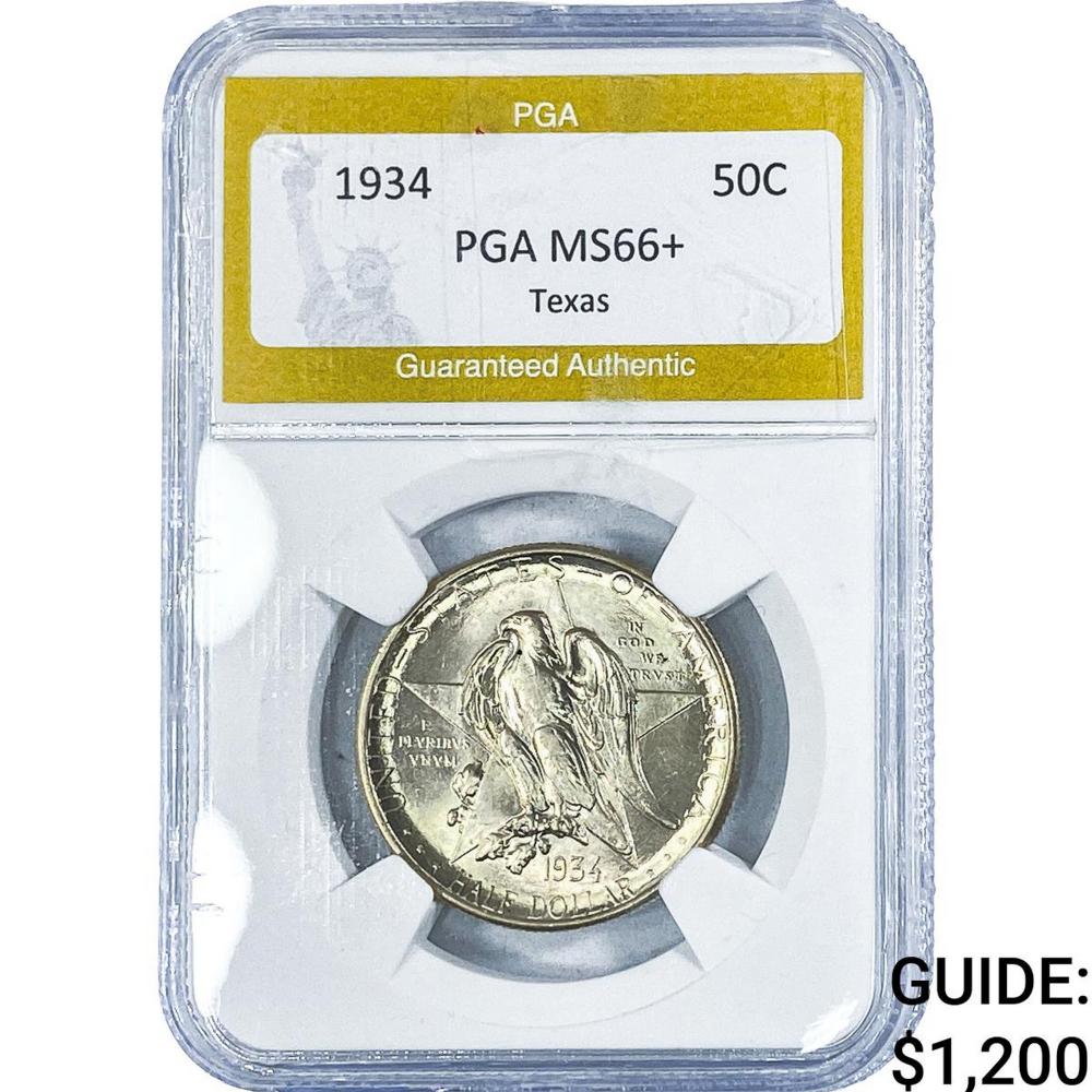 1934 Texas Half Dollar PGA ... image