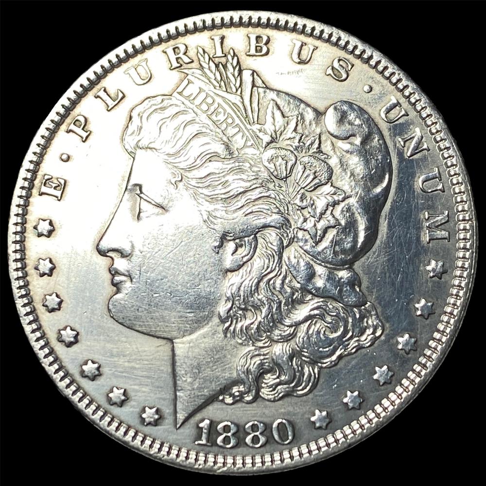 1880 Morgan Silver Dollar C... image