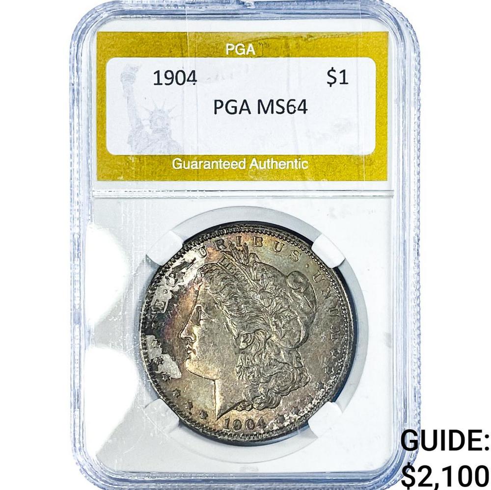 1904 Morgan Silver Dollar P... image