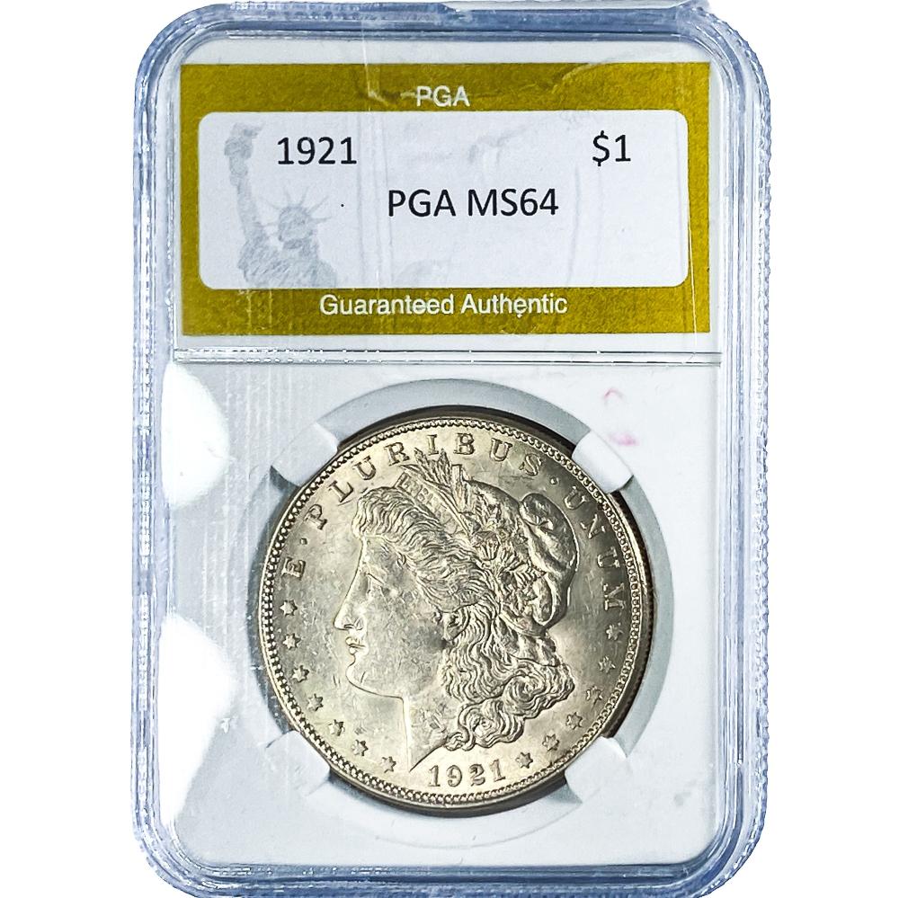 1921 Morgan Silver Dollar P... image