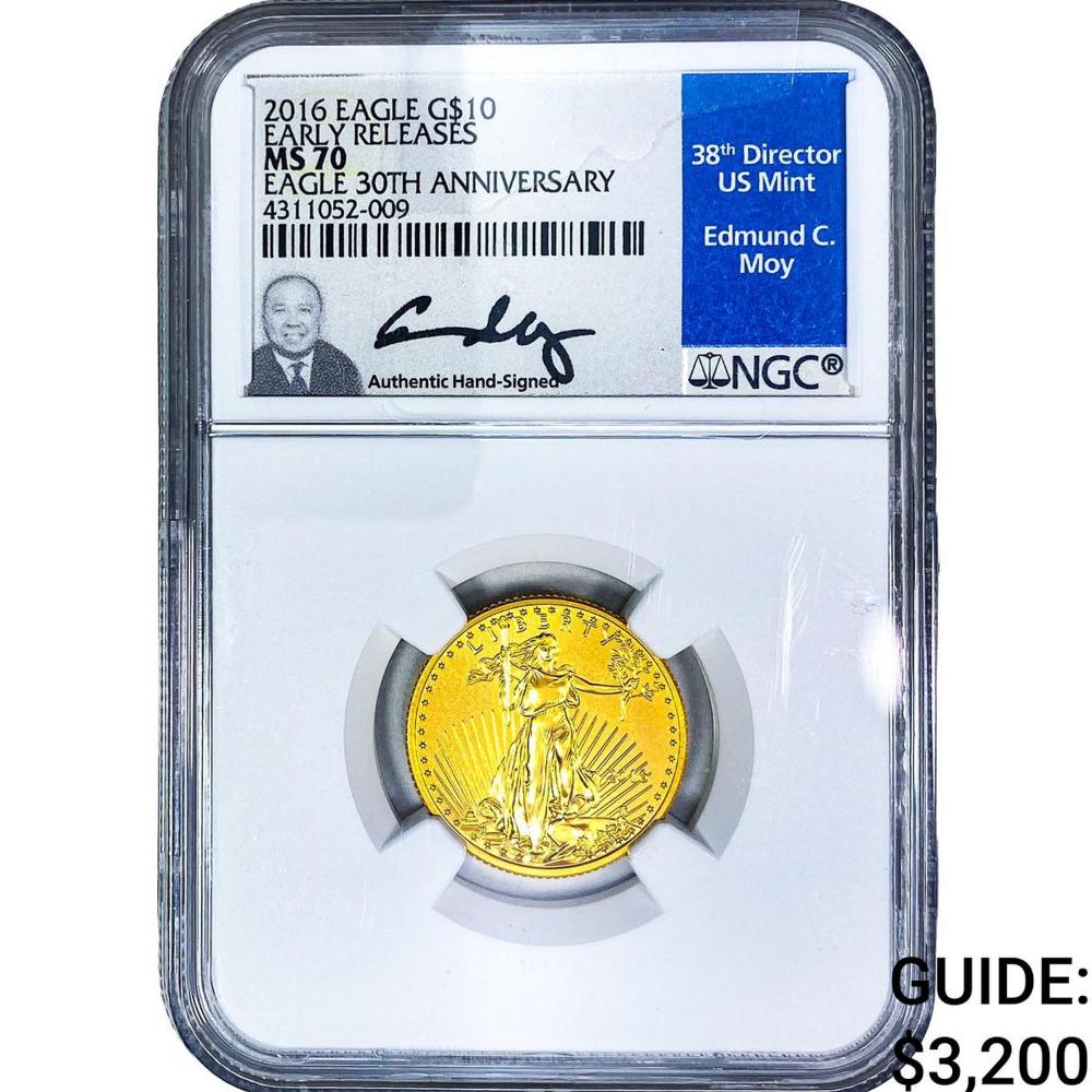 2016 $10 Gold American Eagl... image