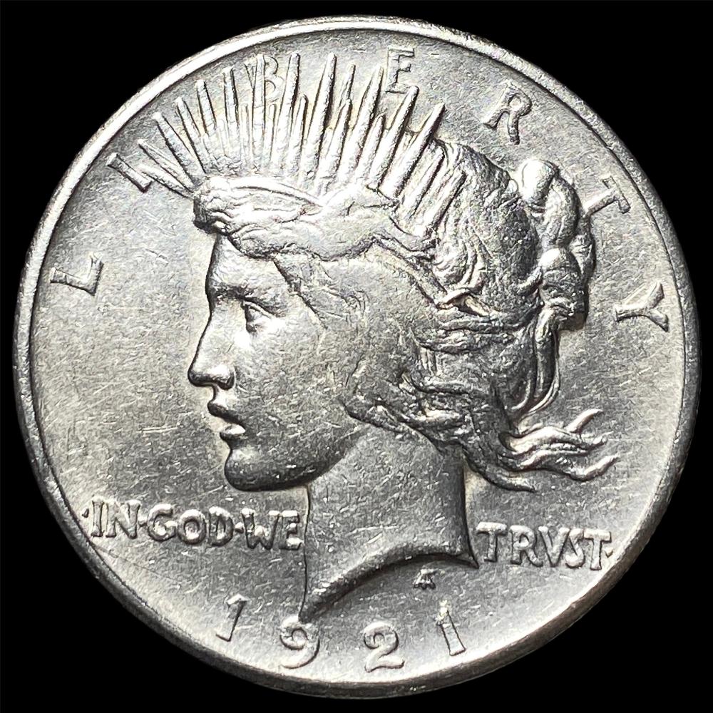 1921 Silver Peace Dollar CLOSELY UNCIRCULATED