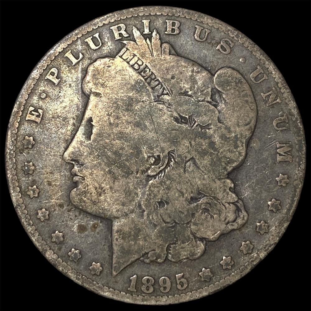 1895-O Silver Morgan Dollar LIGHTLY CIRCULATED