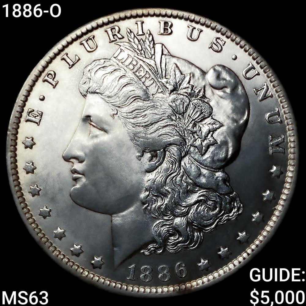 1886-O Morgan Silver Dollar... image