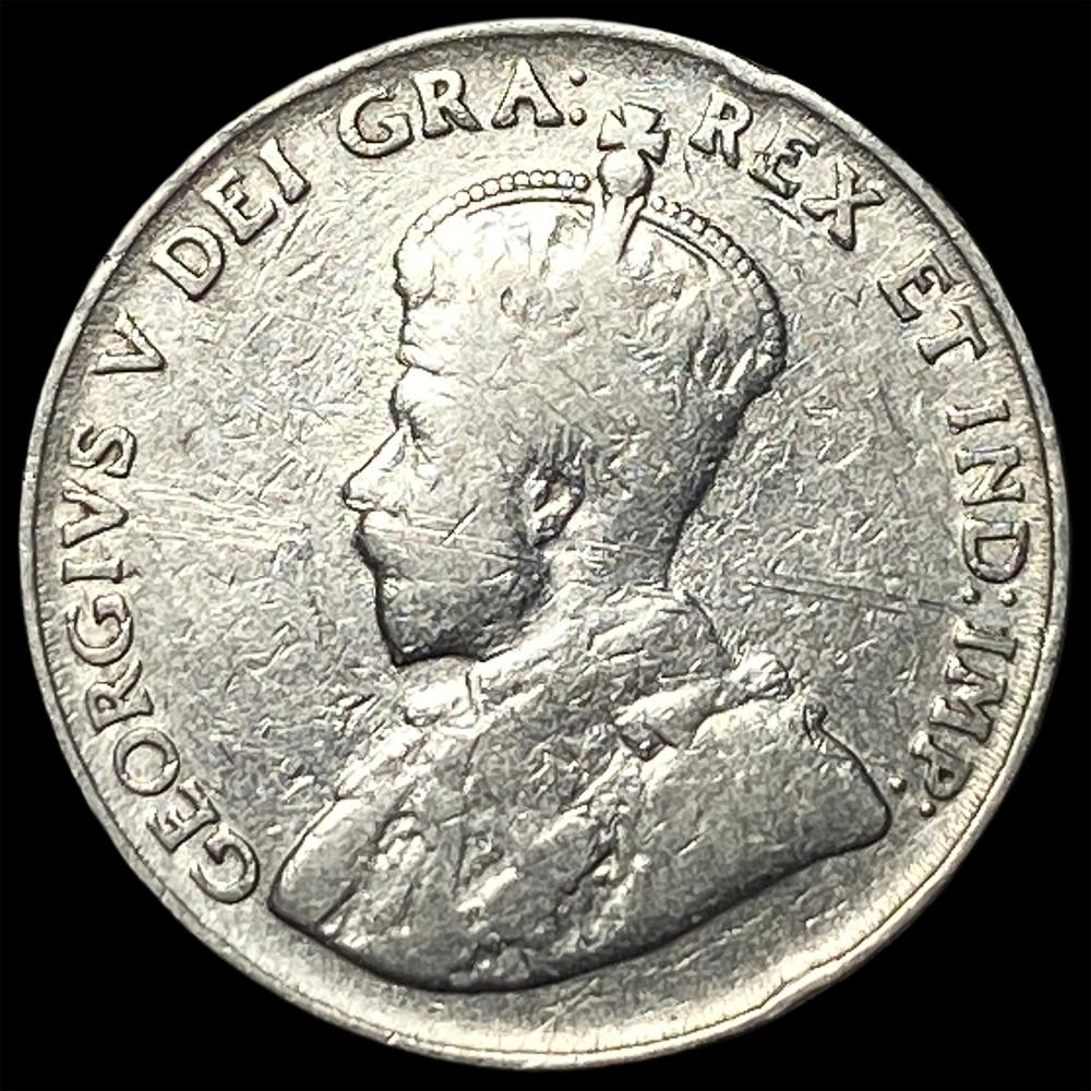 1923 Canada Nickel 5 Cents
