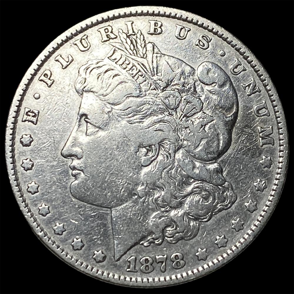 1878 Rev 79 Silver Morgan Dollar NEARLY UNCIRCULATED