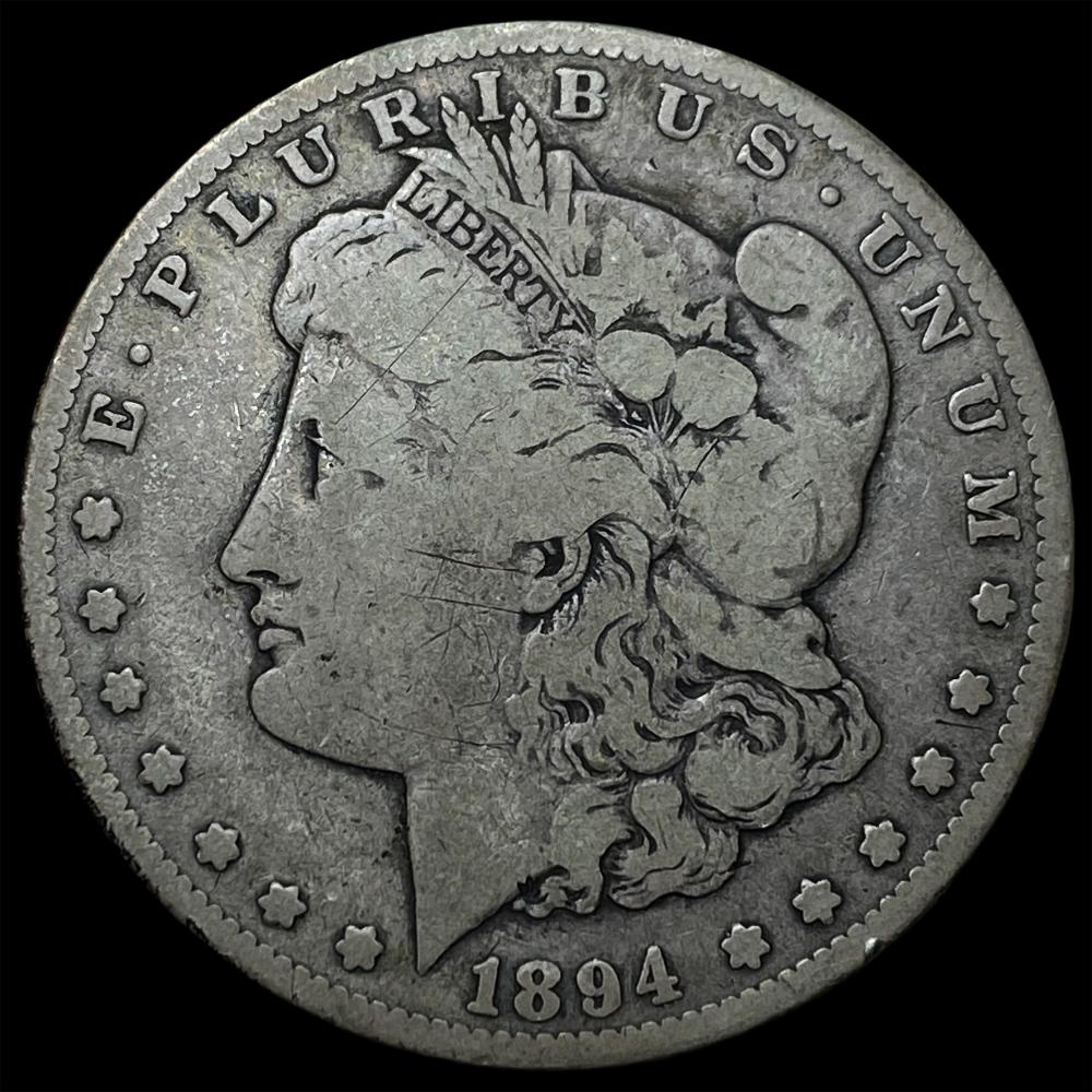 1894-S Morgan Silver Dollar LIGHTLY CIRCULATED