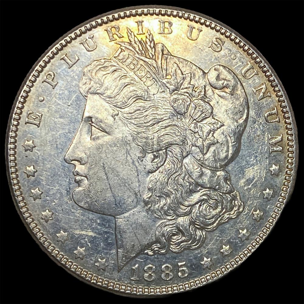 1885 Morgan Silver Dollar CLOSELY UNCIRCULATED