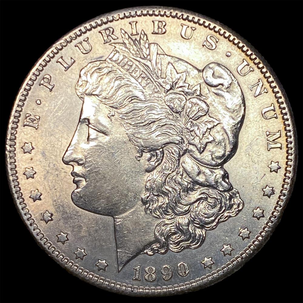 1890-S Morgan Silver Dollar CLOSELY UNCIRCULATED