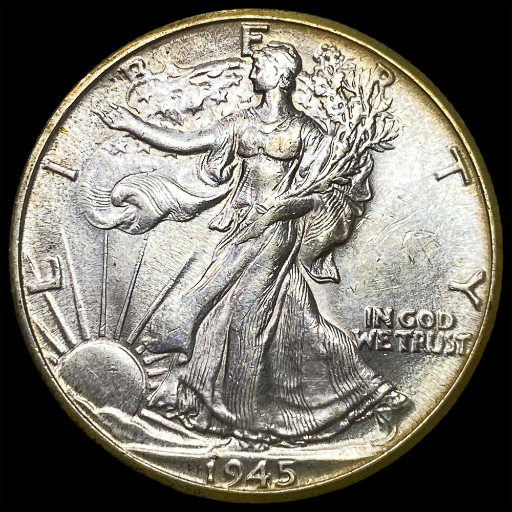 1945-D Silver Walking Liberty Half Dollar UNCIRCULATED