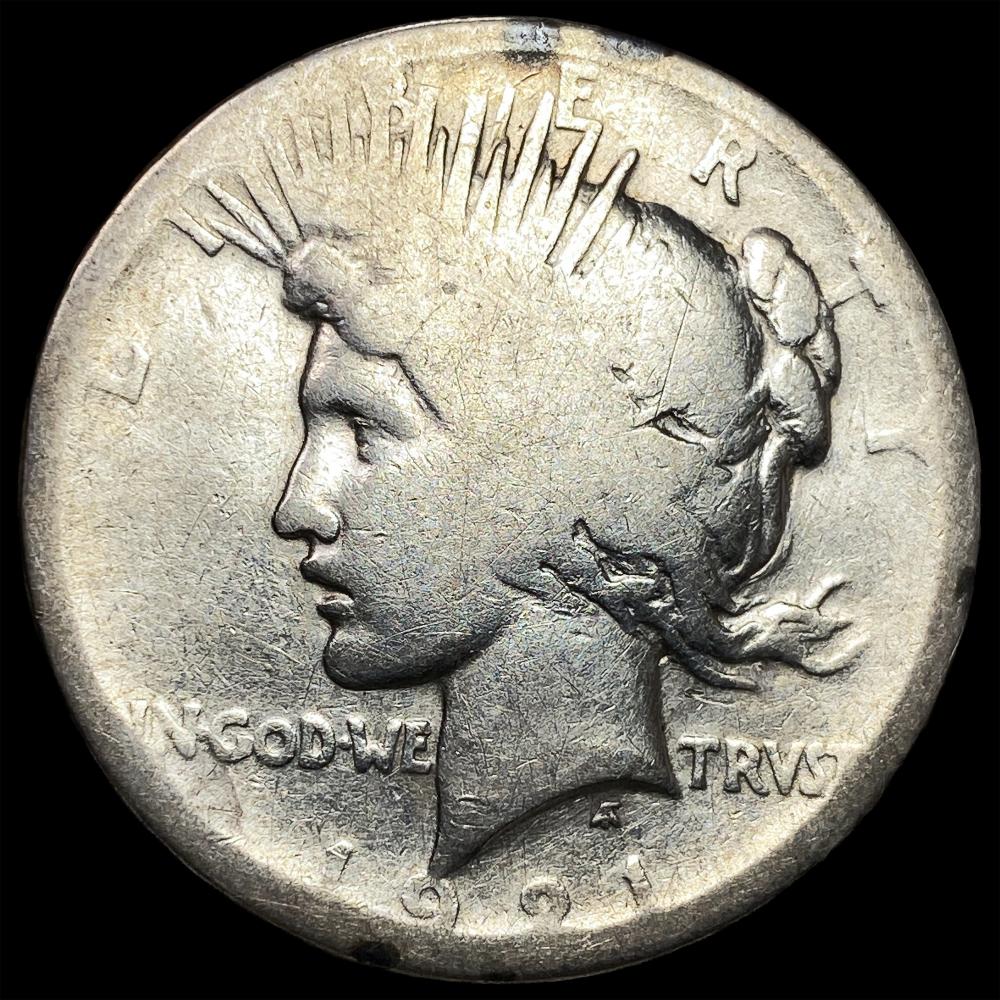 1921 Silver Peace Dollar NICELY CIRCULATED