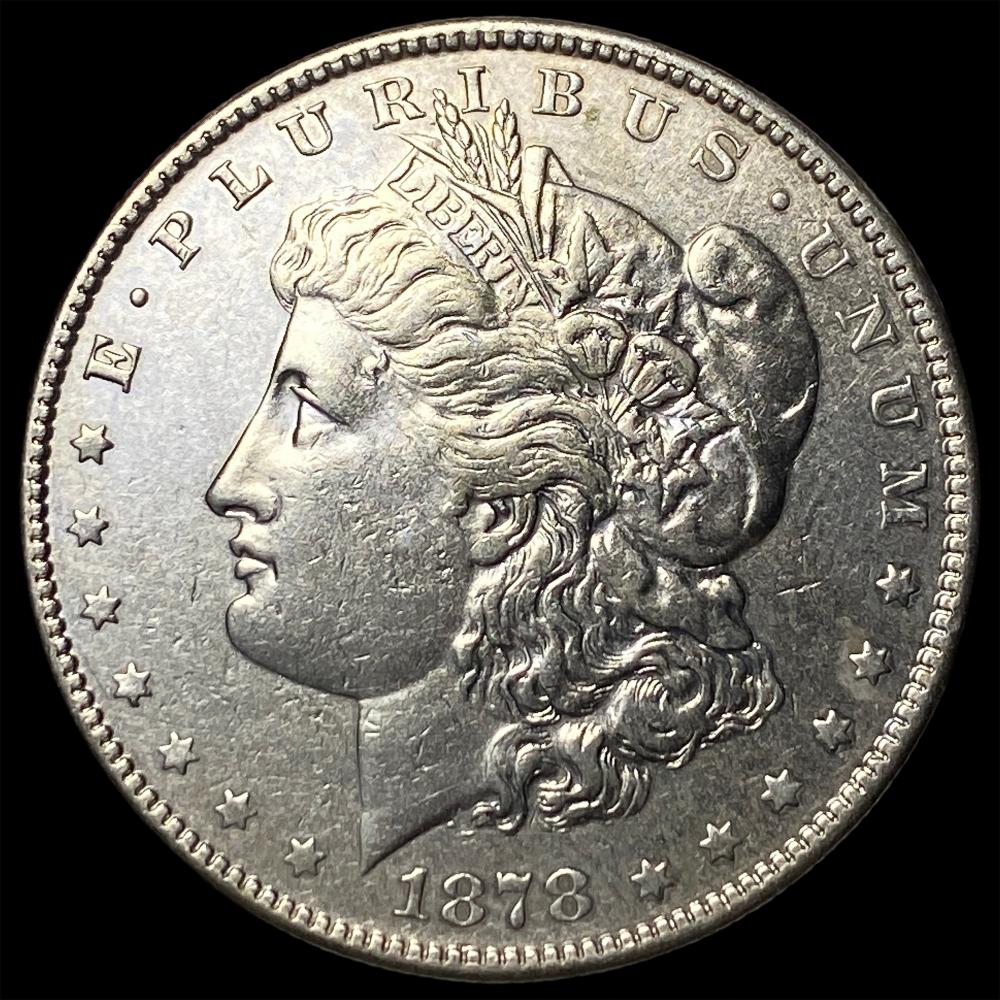 1878-S Silver Morgan Dollar CLOSELY UNCIRCULATED