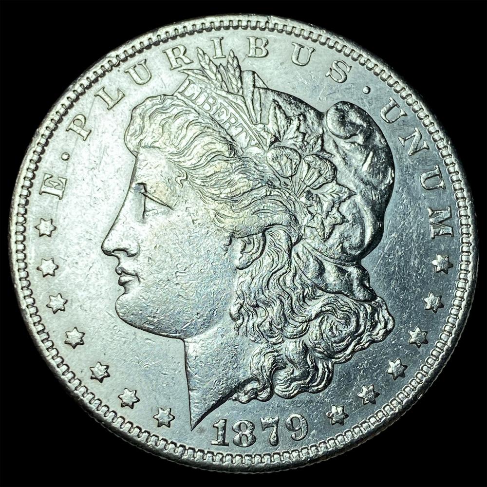 1879-S Silver Morgan Dollar CLOSELY UNCIRCULATED