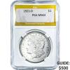 1921-D Morgan Silver Dollar PGA MS63