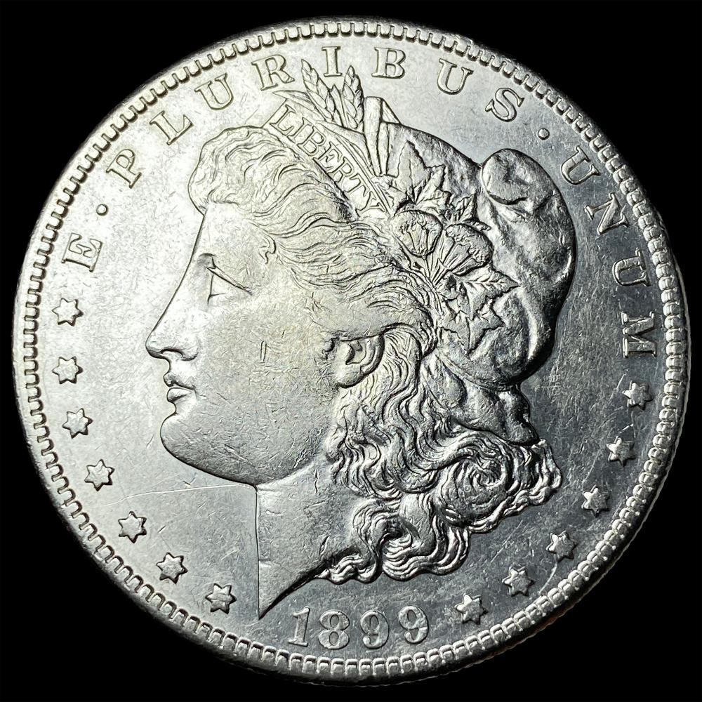 1899-S Silver Morgan Dollar CLOSELY UNCIRCULATED