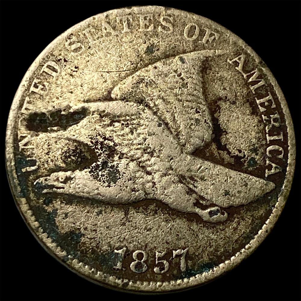 1857 Flying Eagle Cent LIGHTLY CIRCULATED