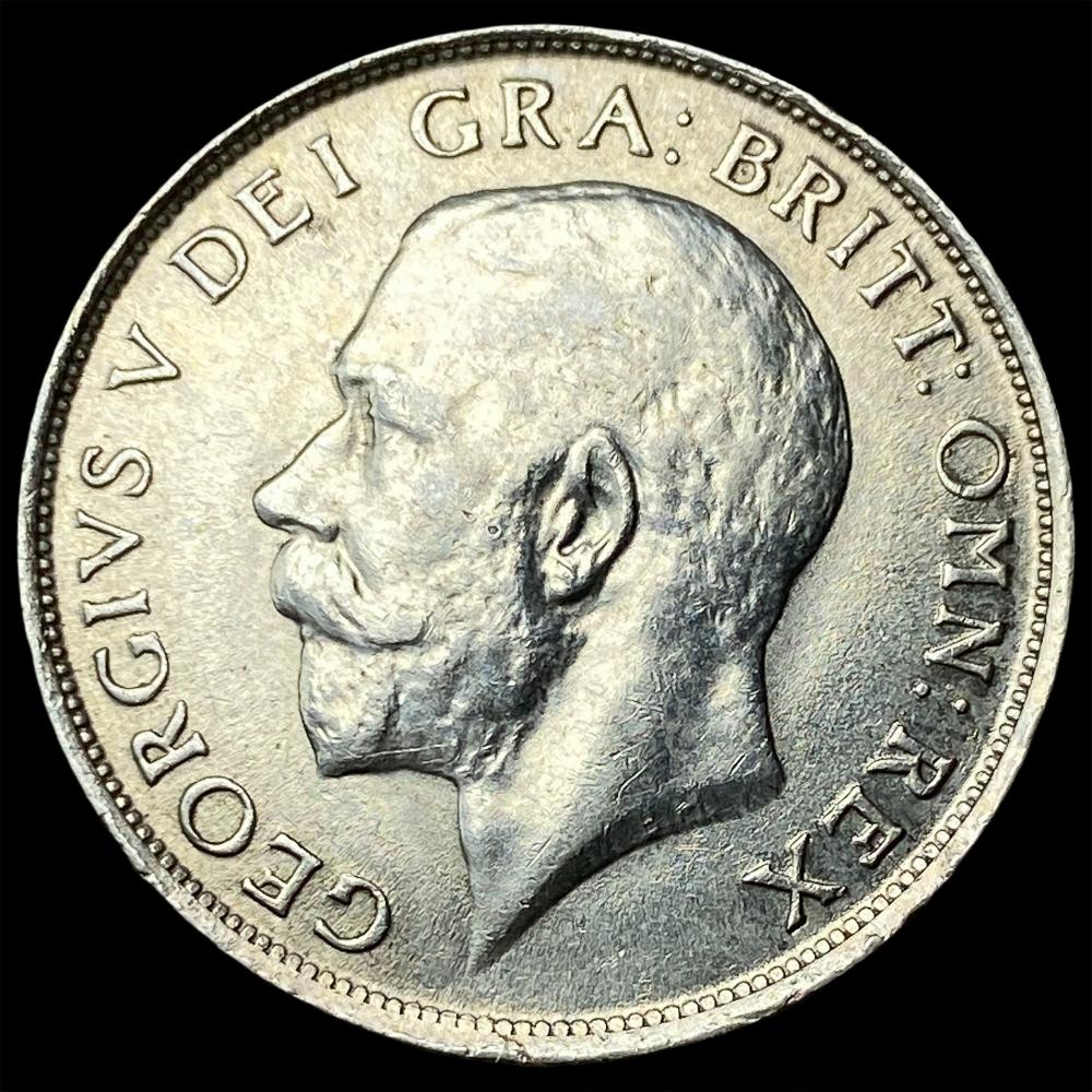 1911 Great Britain Silver 1 Shilling