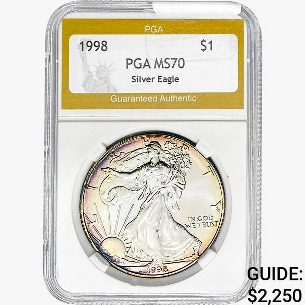 1998 American Silver Eagle ... image