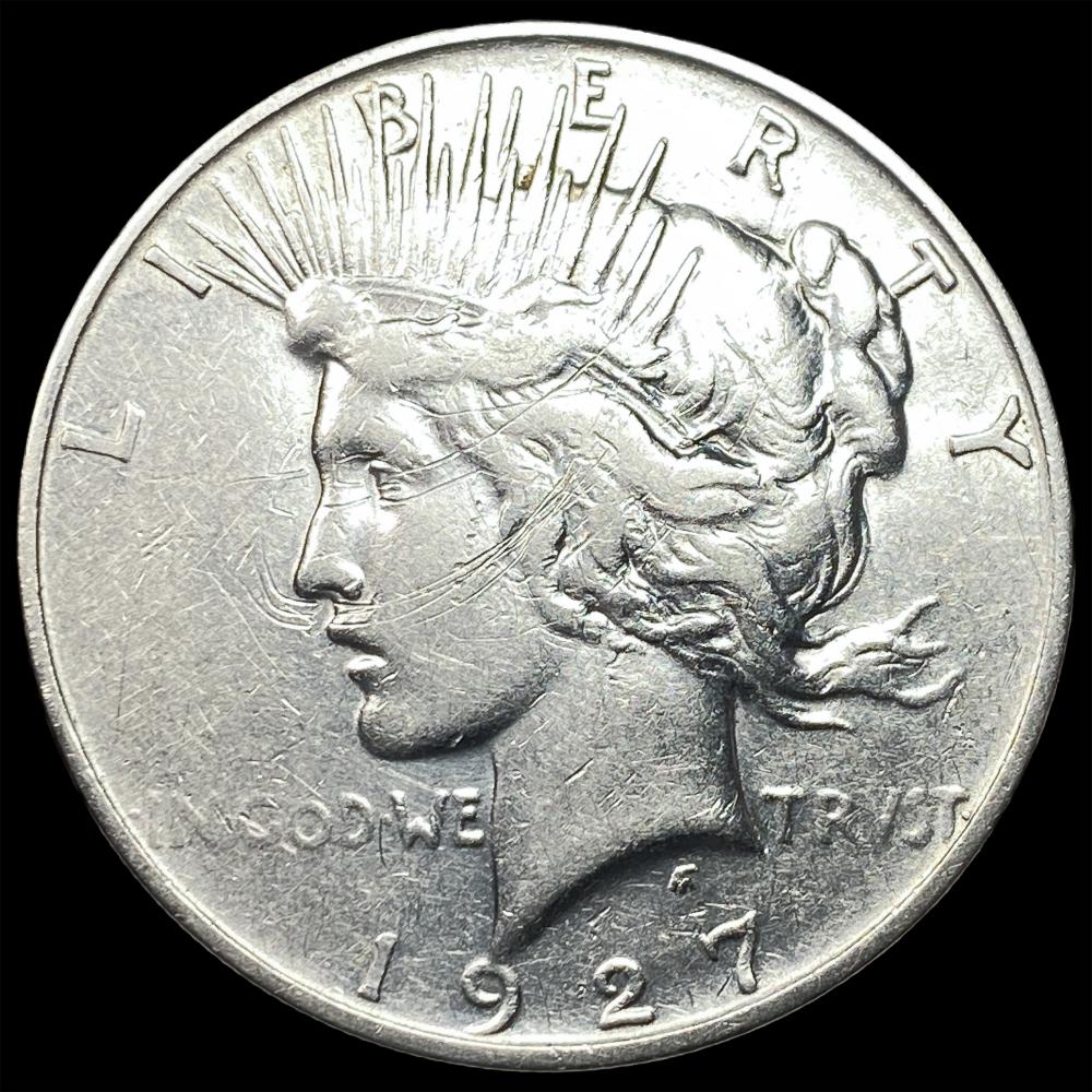 1927-D Peace Silver Dollar ... image