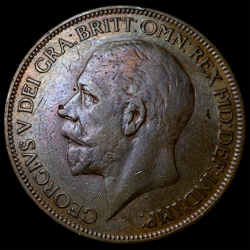1927 Great Britain Bronze 1 Penny