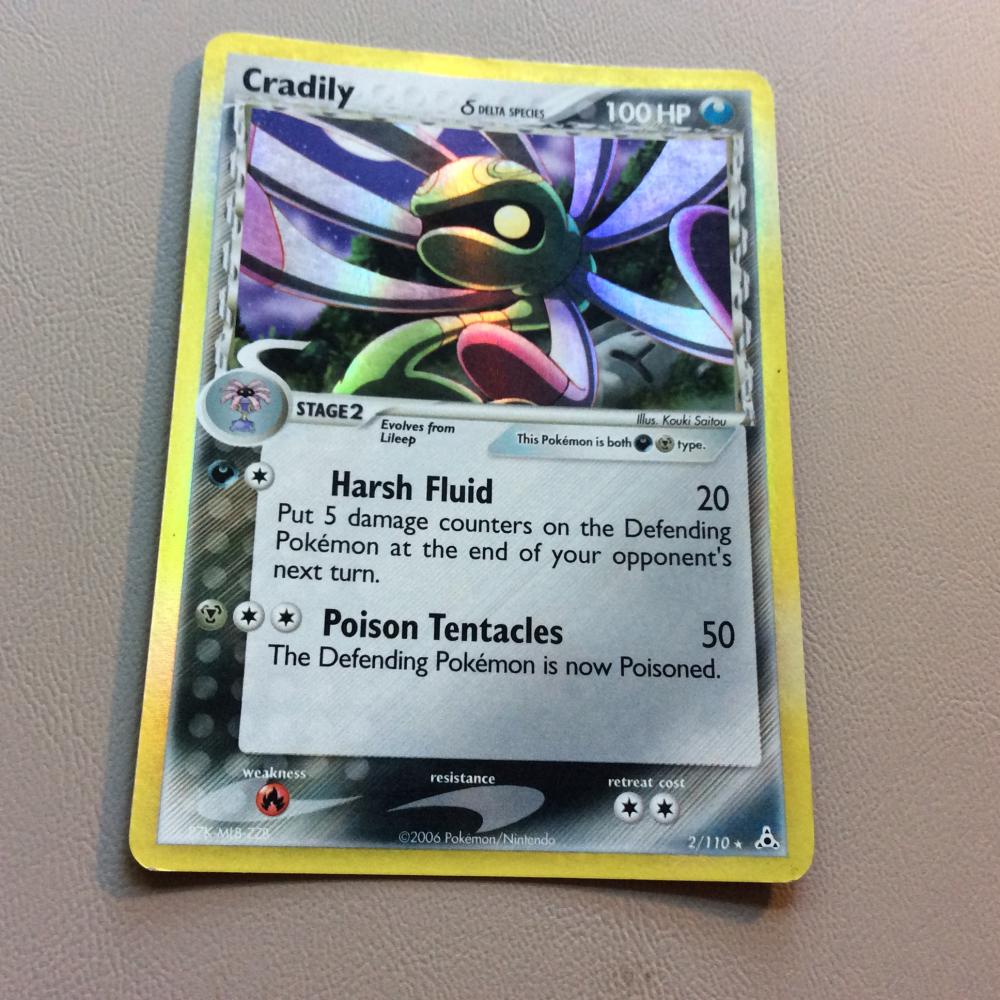 Cradily Pokemon Card image