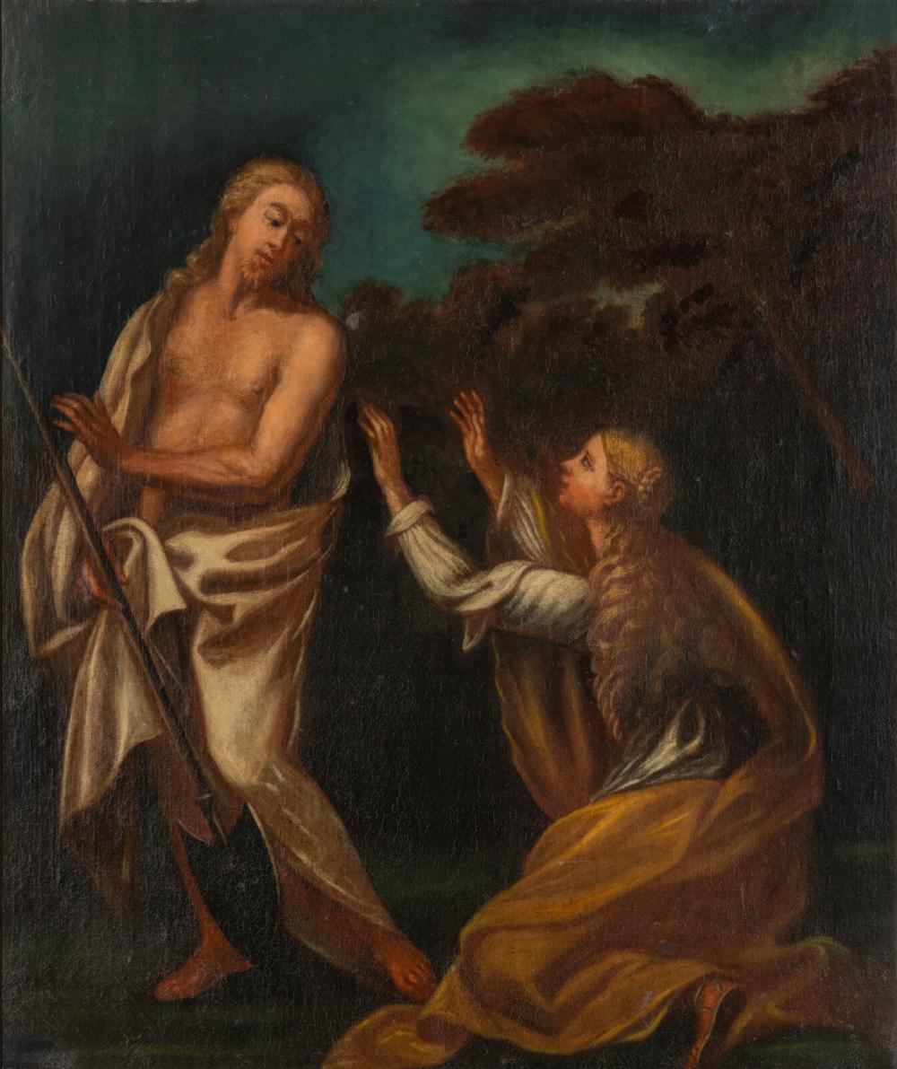 Continental School, 18th/19th Century Christ Appearing to Mary Magdalene
