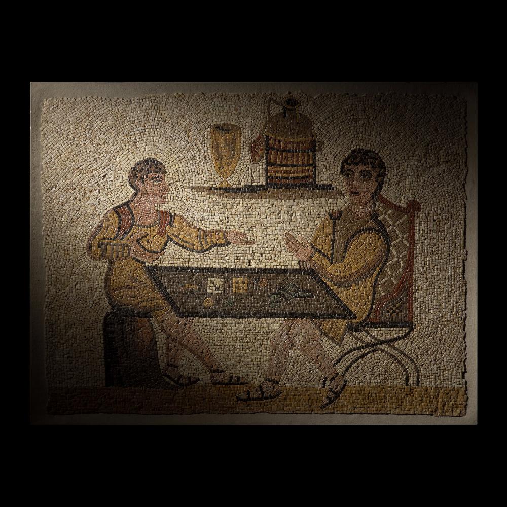 A Roman Style Stone Mosaic ... image