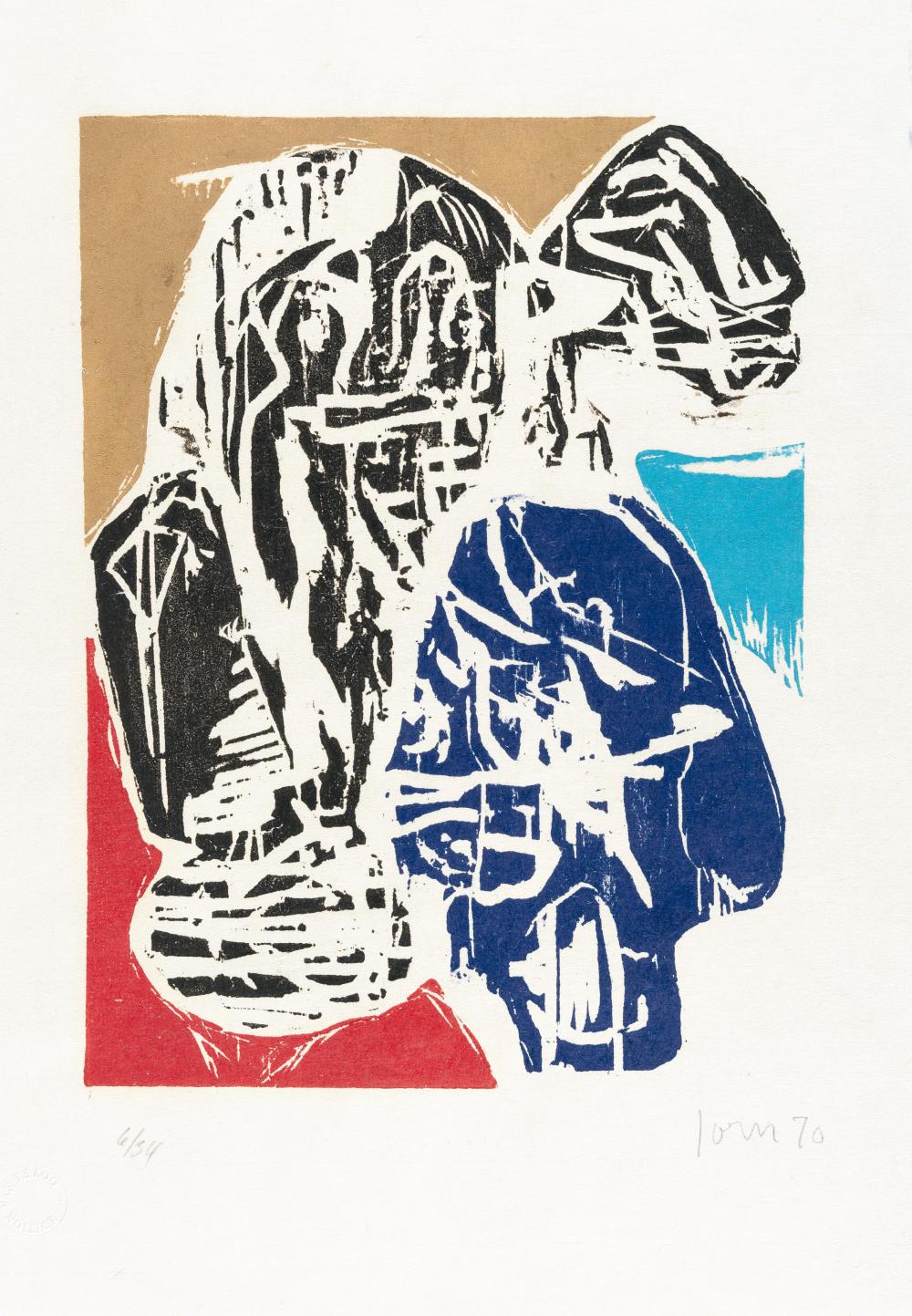 Asger Jorn - 日本 Etsy jorn 額装品 poster ポスター メルカリ for