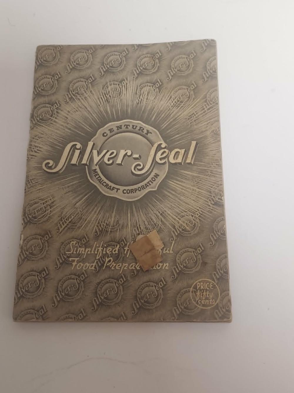 1936 Silver Seal cookbook