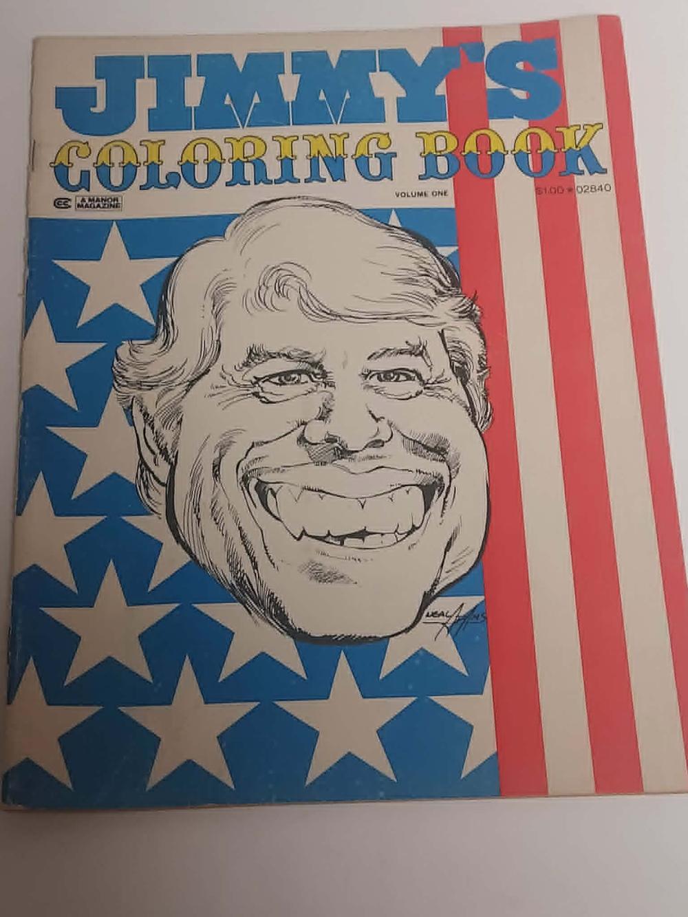 1976 Jimmy Carter coloring book