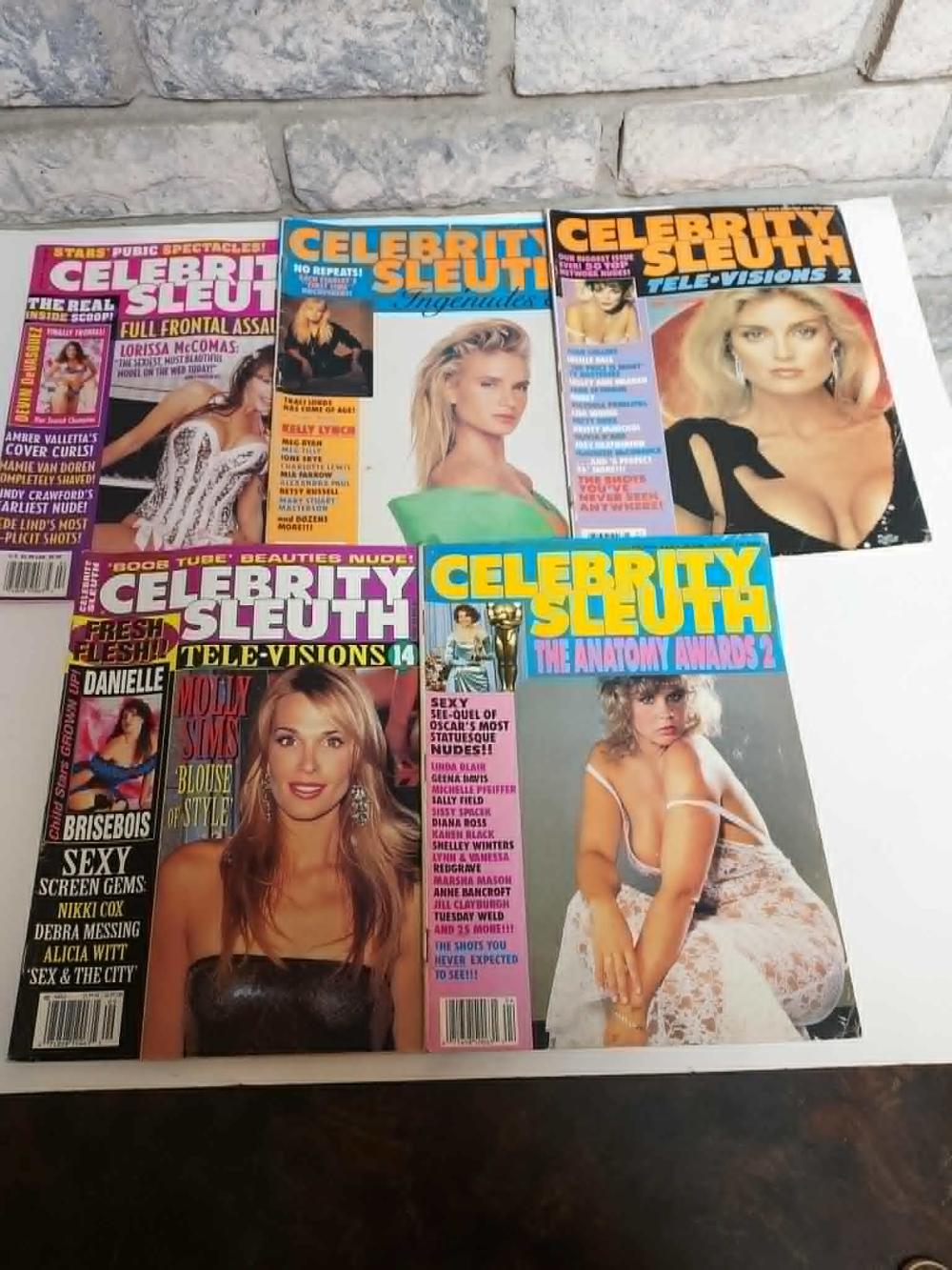 Celebrity Sleuth mens periodicals