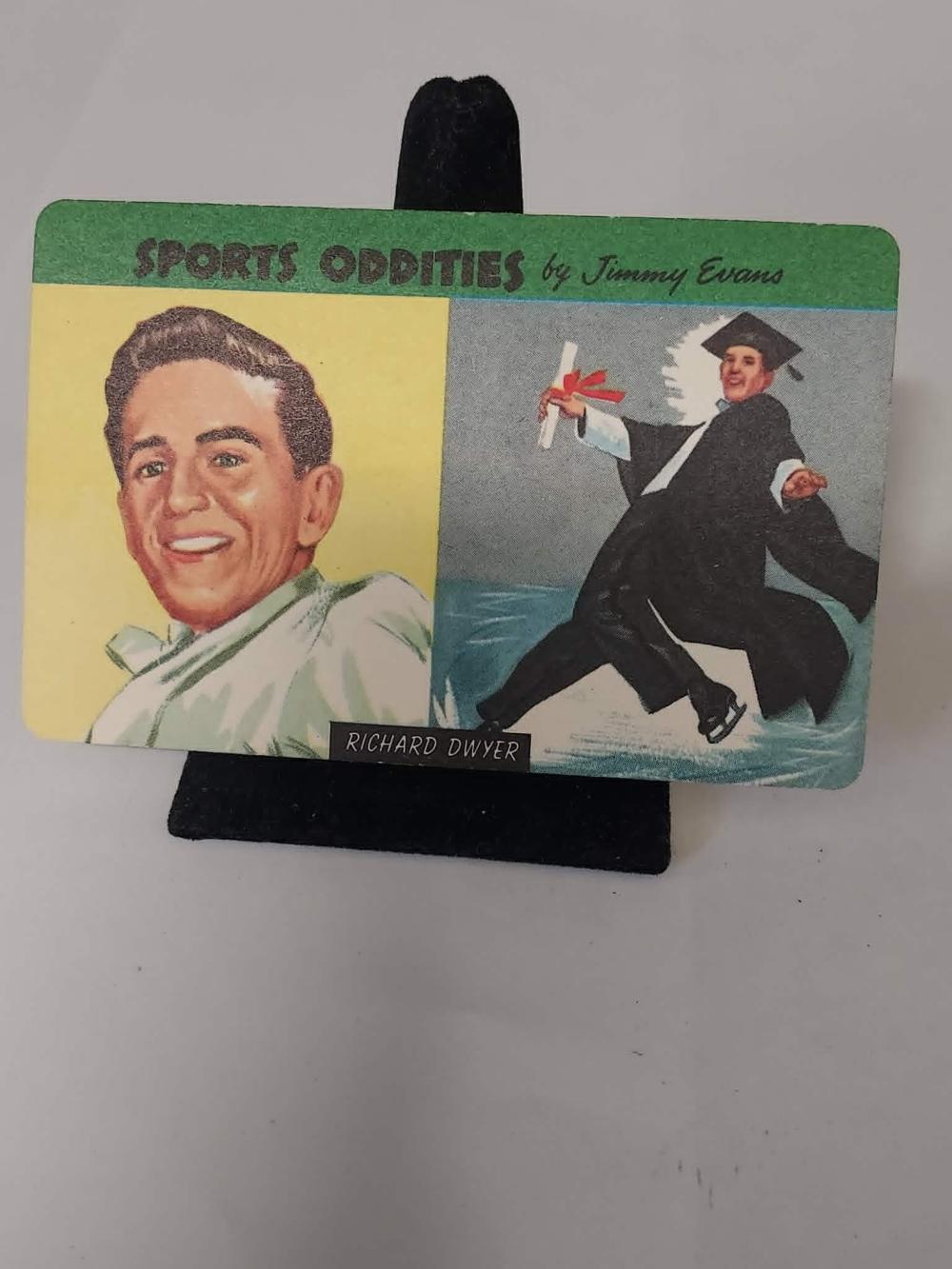 1954 Quaker Richard Dwyer Sports Oddities card NM/MT