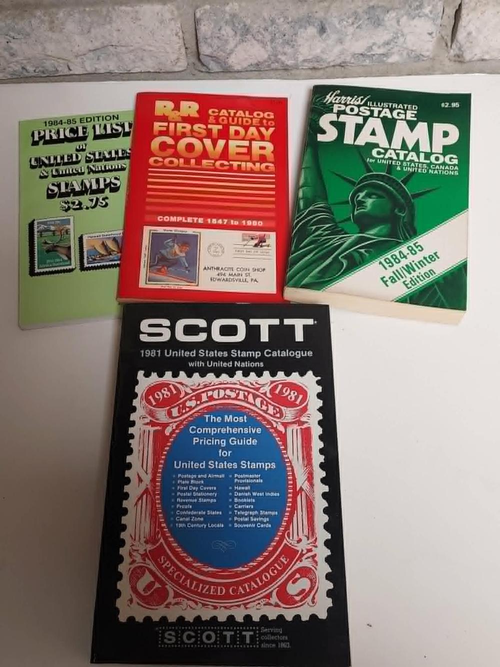Stamp collecting guide books