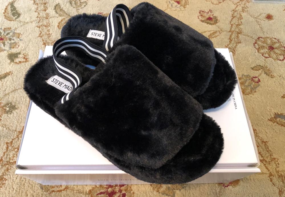 Steve Madden Fuzzy Slipper ... image