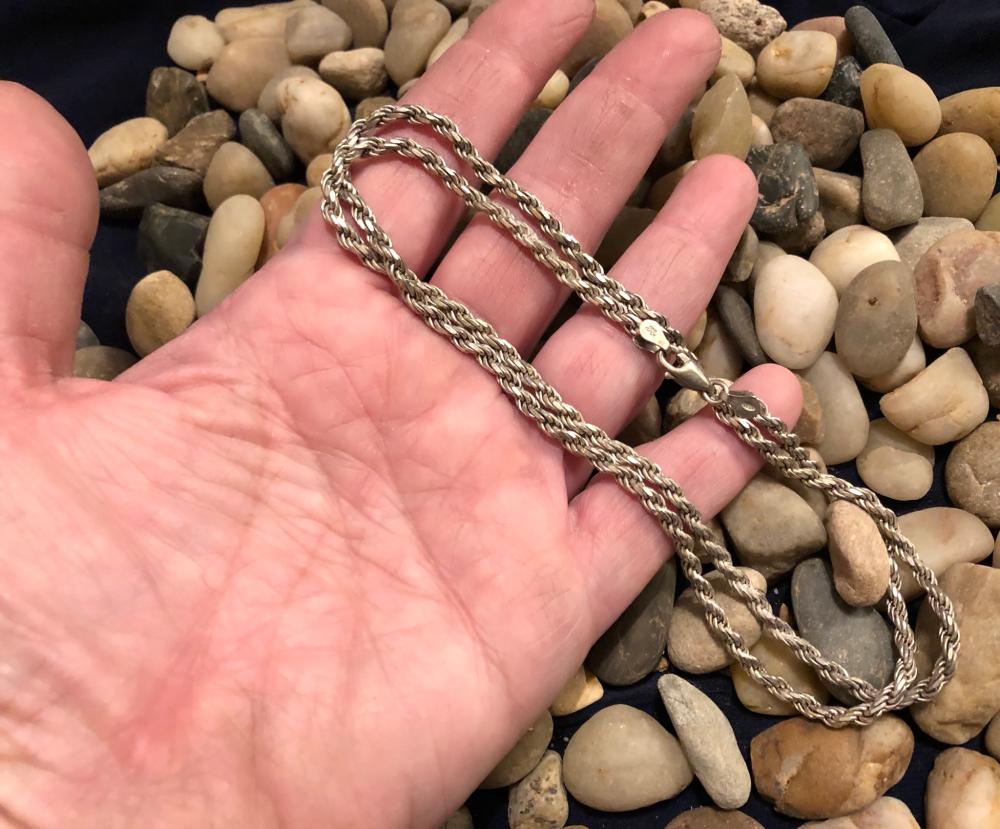 Heavy Sterling Silver Estat... image
