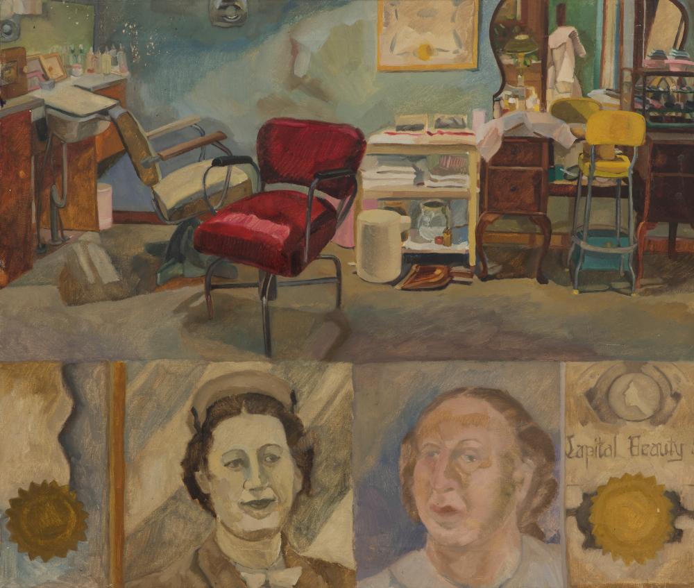 Unknown Artist (American, 20th Century) Oil on Canvas