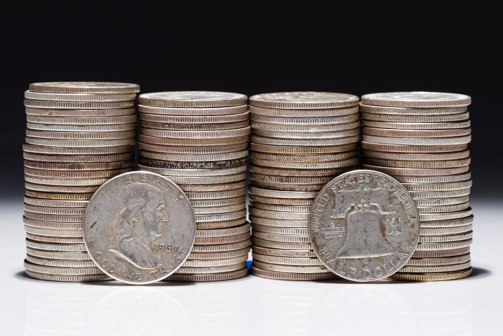 Franklin Half Dollars 50c