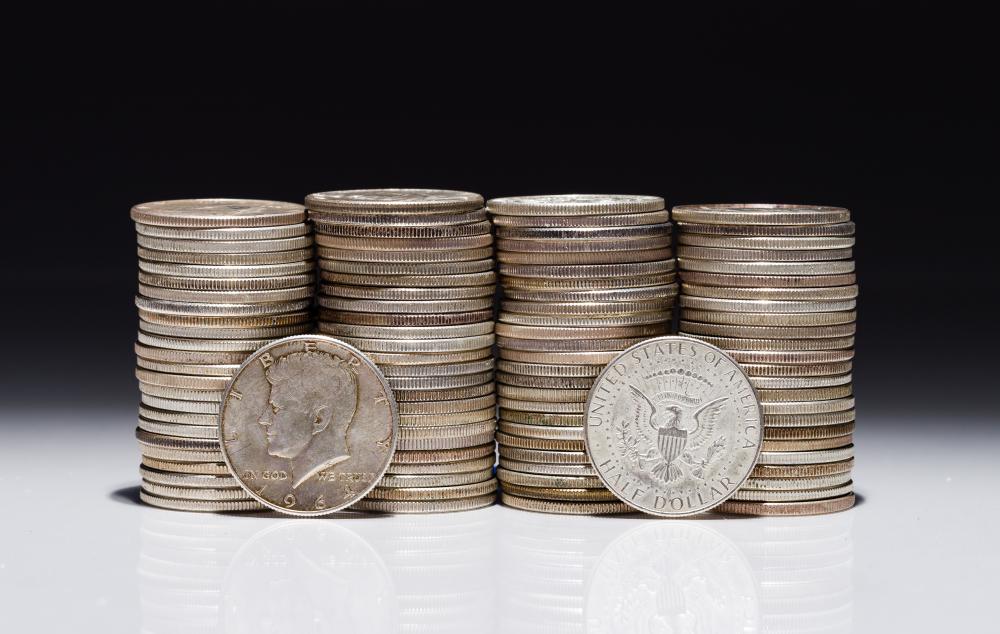 1964 Kennedy Half Dollars 50c