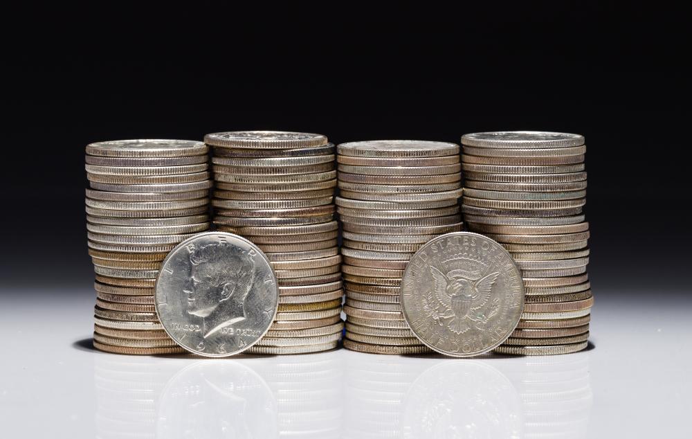 1964 Kennedy Half Dollars 50c