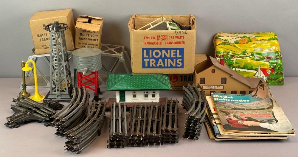 Group of Assorted Lionel O Scale Track Lengths and More