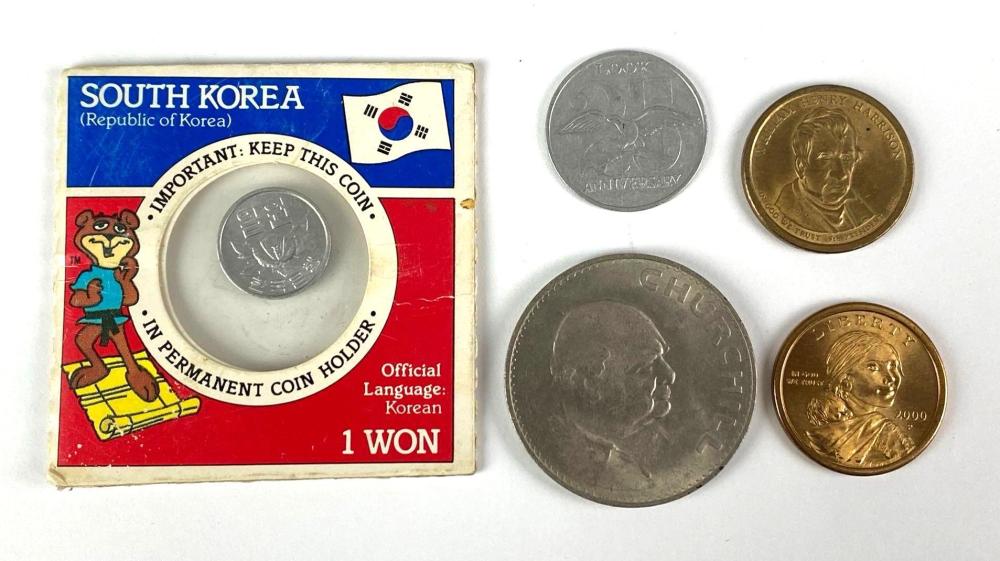 Group of Assorted Coins/Tokens