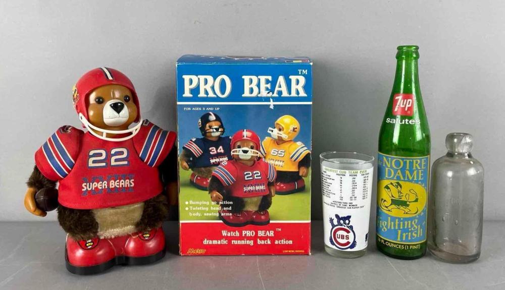 Group of Sports Related Items