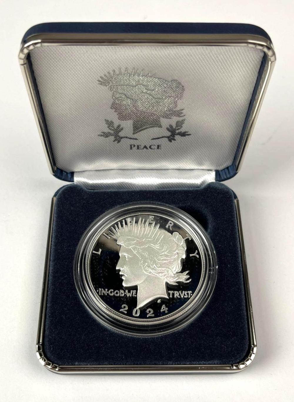 2024 S US Mint Peace Silver... image
