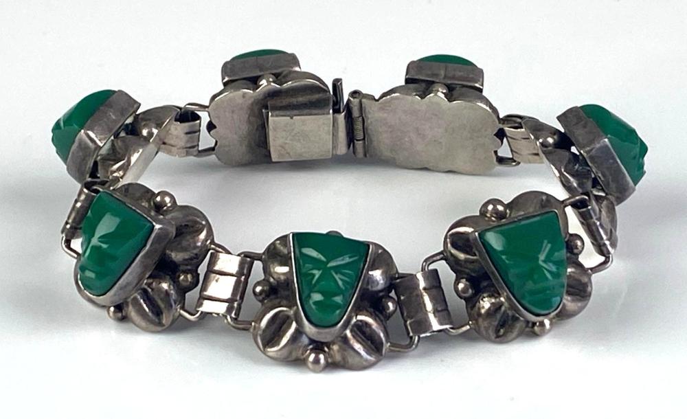 Mexican Sterling Silver Car... image