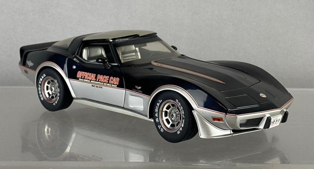 UT Models 1978 Chevrolet Corvette Pace Car Die Cast Vehicle