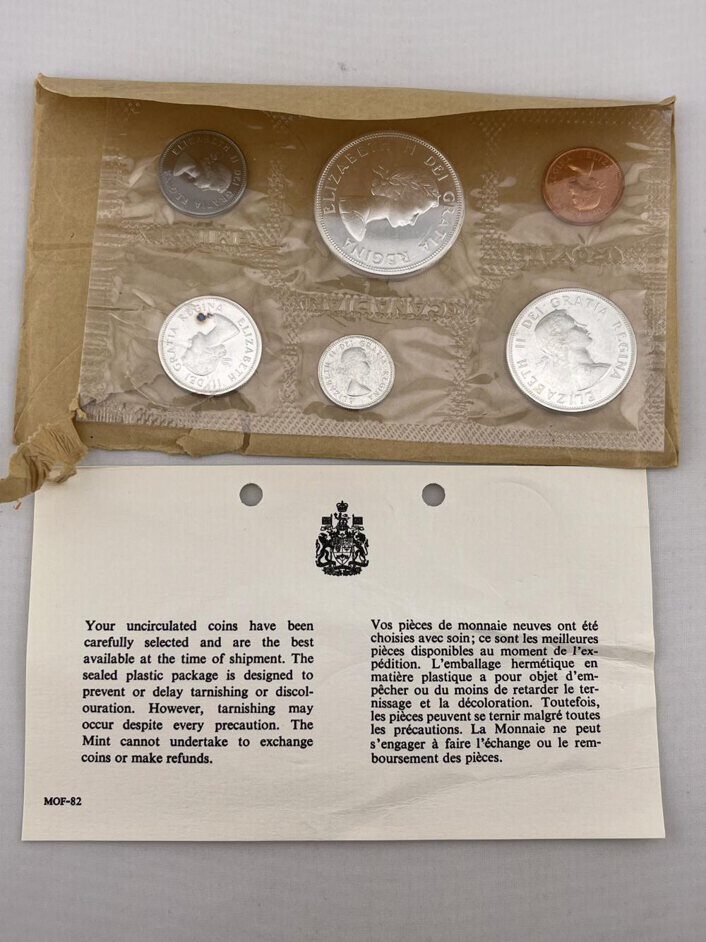 1964 Canadian Mint Coin Proof Set